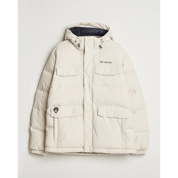 COLUMBIA WOMEN'S OMNI TECH LANDROAMER WINTER JACKET OFF WHITE SZ L NWT $220 - Picture 3 of 6